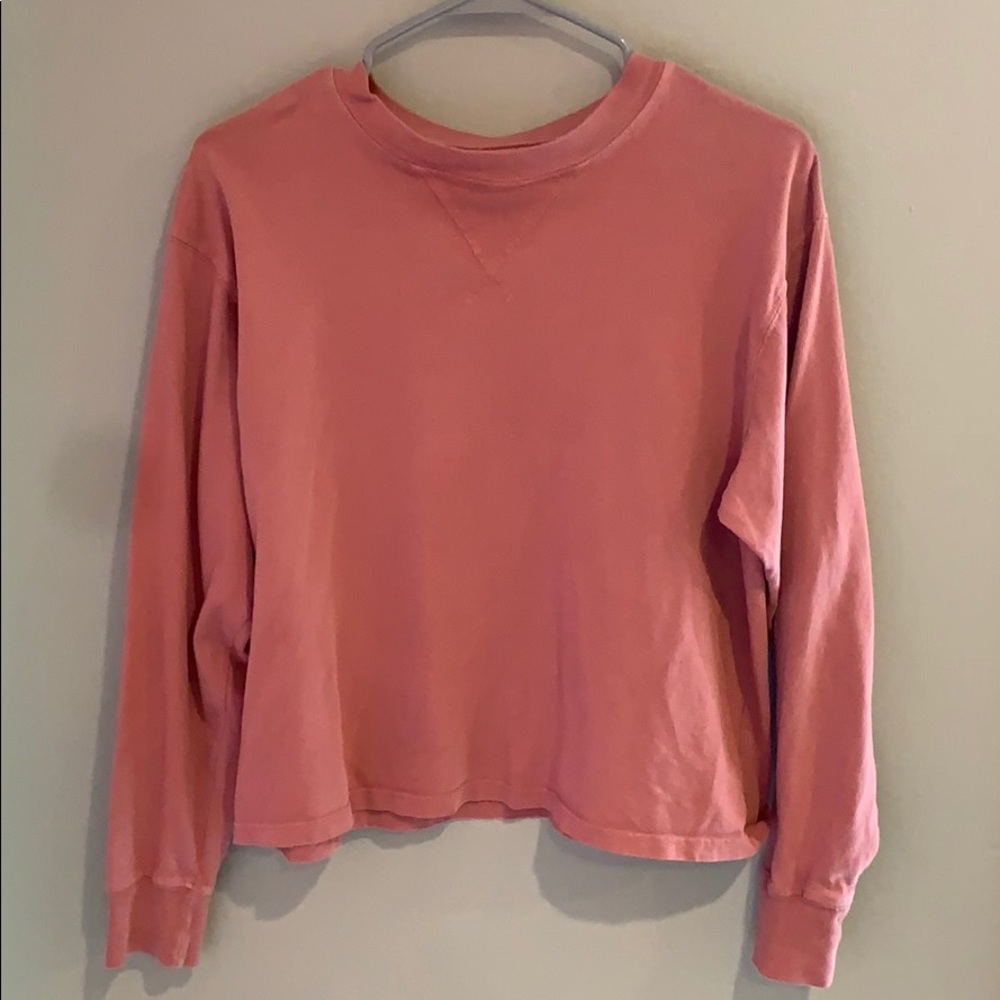 Brandy Melville pink long sleeve